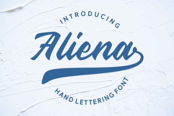 Aliena: The Perfect Script Font for Handmade Labels and Invitations