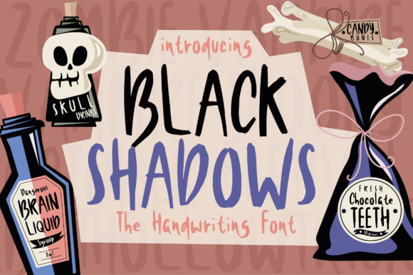 Black Shadows Typeface: Elevate Your Brand’s Mood