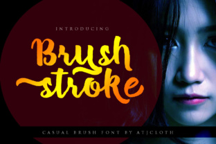 Brush Stroke Typeface: Elevate Campaign Visuals With Handmade Texture