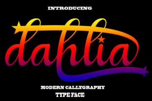 Dahlia Typeface: Elevate Campaign Visuals With Modern Script