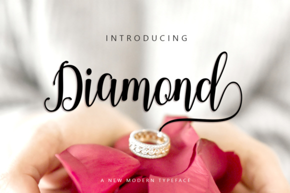 Diamond Font Review: A Sweet Script for Editorial Design