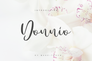 Donnio: The Script Font That Elevates Small Business Branding