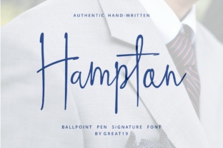 Hampton Handwritten Font: Elevate Digital Brand Identity