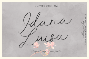 Idana Luisa: The Handwritten Font for Authentic Brand Identity