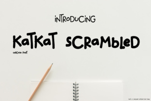 Katkat Scrambled: The Creative Font for Scroll-Stopping Social Media Graphics
