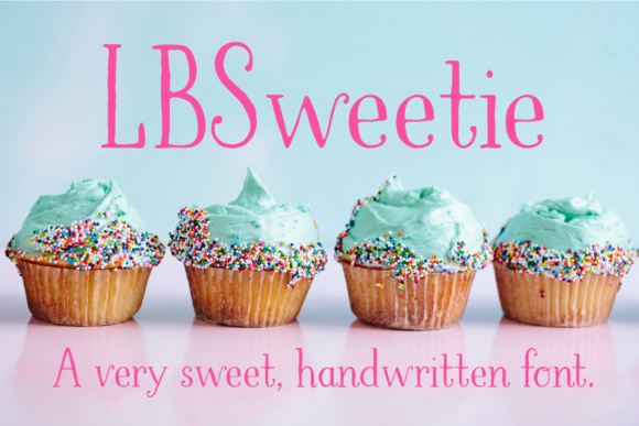 LBSweetie: A Sweet, Hand-Lettered Serif for Brand Identity