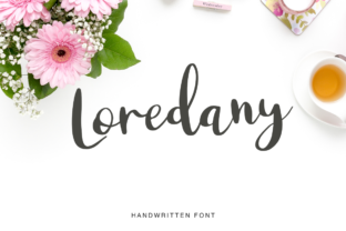 Loredany: A Fresh Script Font for Editorial Branding