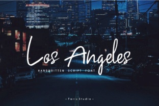 Los Angeles Typeface: A Handwritten Script for Authentic Campaigns