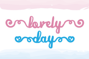 Lovely Day: A Handwritten Script Font for Playful Editorial Design