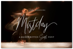 Mistday: A Handwritten Script Font for Polished Brand Identity