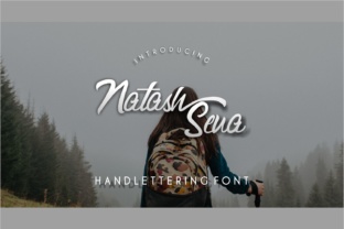 Natash Sena: A Hand-Painted Typeface for Standout Campaigns