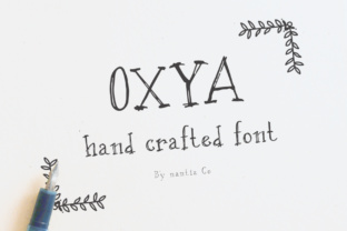 OXYA: The Modern Display Typeface for Polished Brand Identity