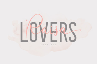 Raisa Lovers Duo: A Premium Script Font for Elegant Brand Identity