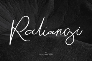 Raliangi: The Modern Script Font for Polished Brand Identity