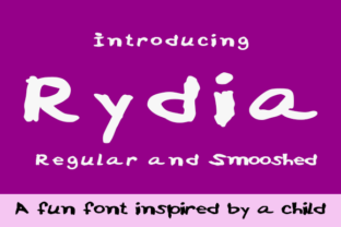 Rydia Typeface: A Whimsical Script Font for Handmade Branding