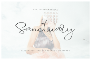 Sanctuary Typeface: A Designer’s Take on Elegant Handmade Calligraphy