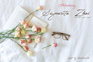 Signarita Zhai: A Connected Script Font for Editorial Design