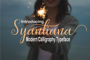 Syantiana: A Handmade Script Font for Authentic Brand Campaigns
