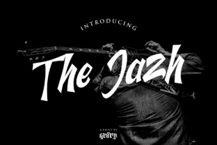The Jazh: A Modern Script Font for Handmade Brands and Product Labels