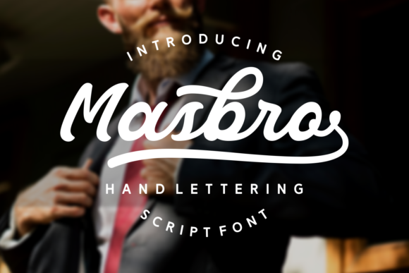 Why Masbro Is the Perfect Script Font for Editorial Design