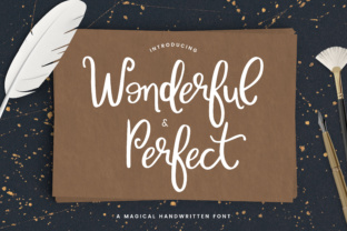 Wonderful Perfect: A Whimsical Typeface for Editorial Design