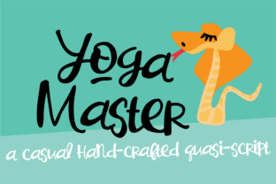 Yoga Master Typeface: A Designer’s Take on Quasi-Script Web Typography