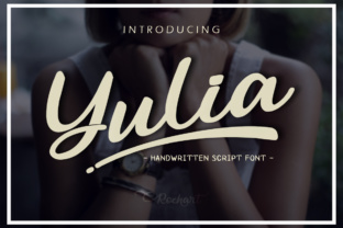 Yulia Typeface: A Designer’s Take on Modern Calligraphy for Brand Identity