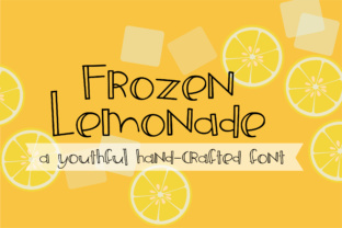 ZP Frozen Lemonade: A Whimsical Script Amp for Editorial Design